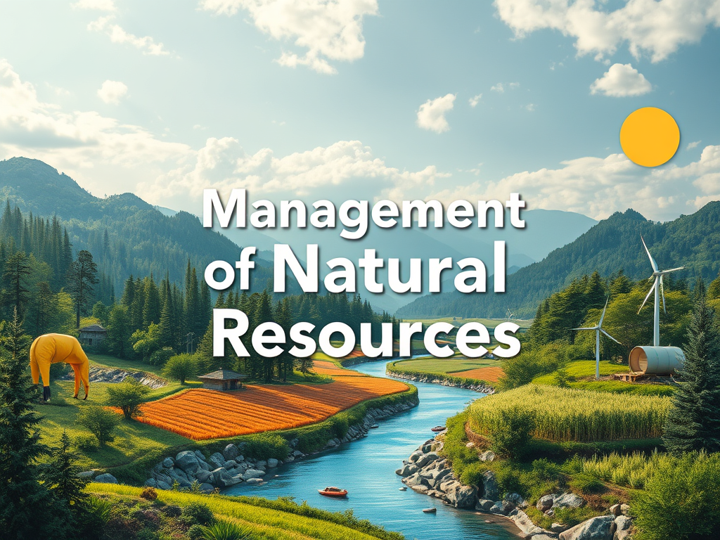 ESS 7.1.3 [AHL] Management of Natural&nbsp;Resources